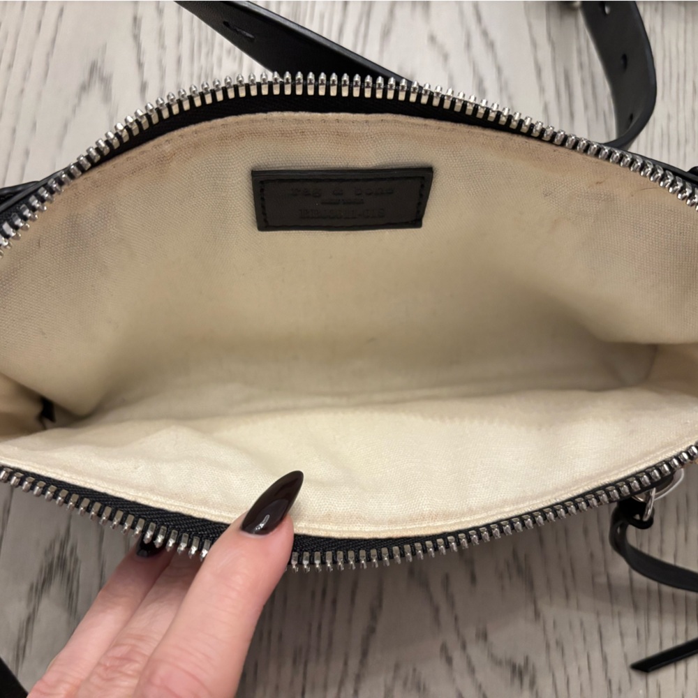 Rag & Bone Elliot Snake Embossed Leather Fanny Pack ***Like New - Picture 9 of 12